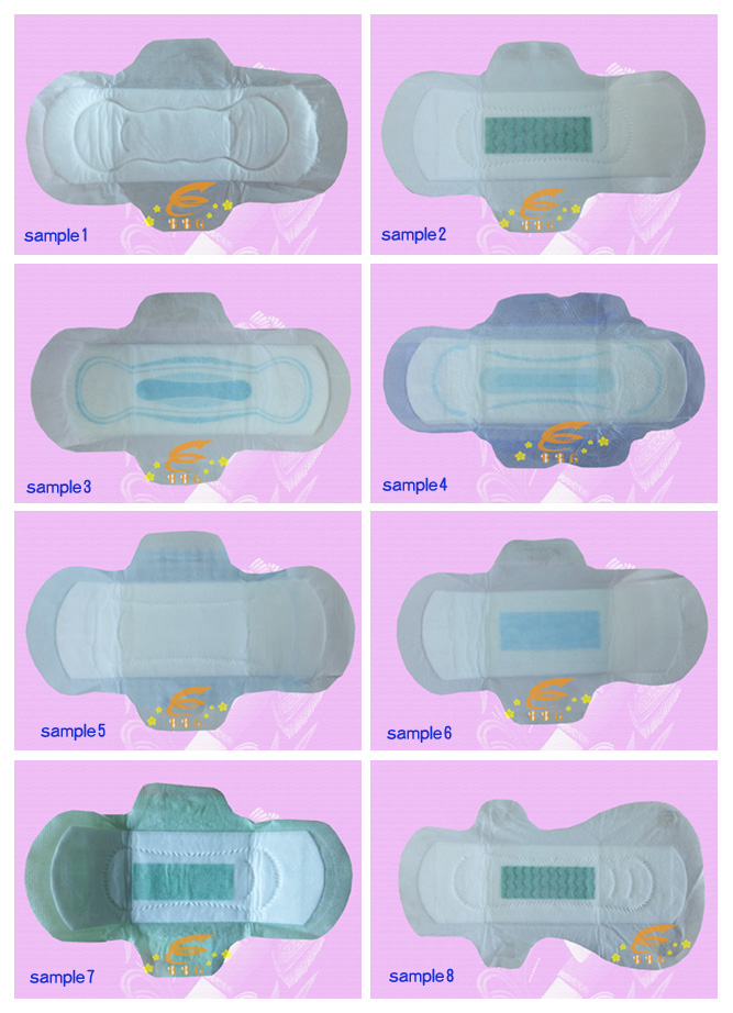 sanitary napkin sample